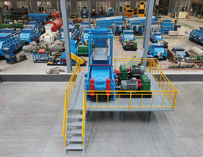 石膏破碎機,石膏對輥制砂機機,石膏板邊角料破碎機,液壓對輥制砂機